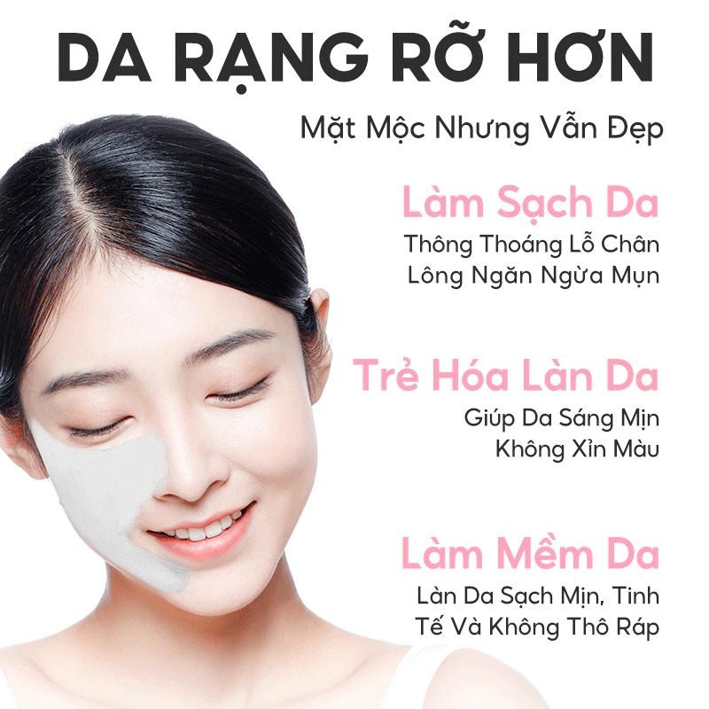 Mặt Nạ Colorkey Đất Sét Bùn Khoáng, Hoa Sen Sạch Mịn Màng Luminous Cleansing Clay Mask 60g