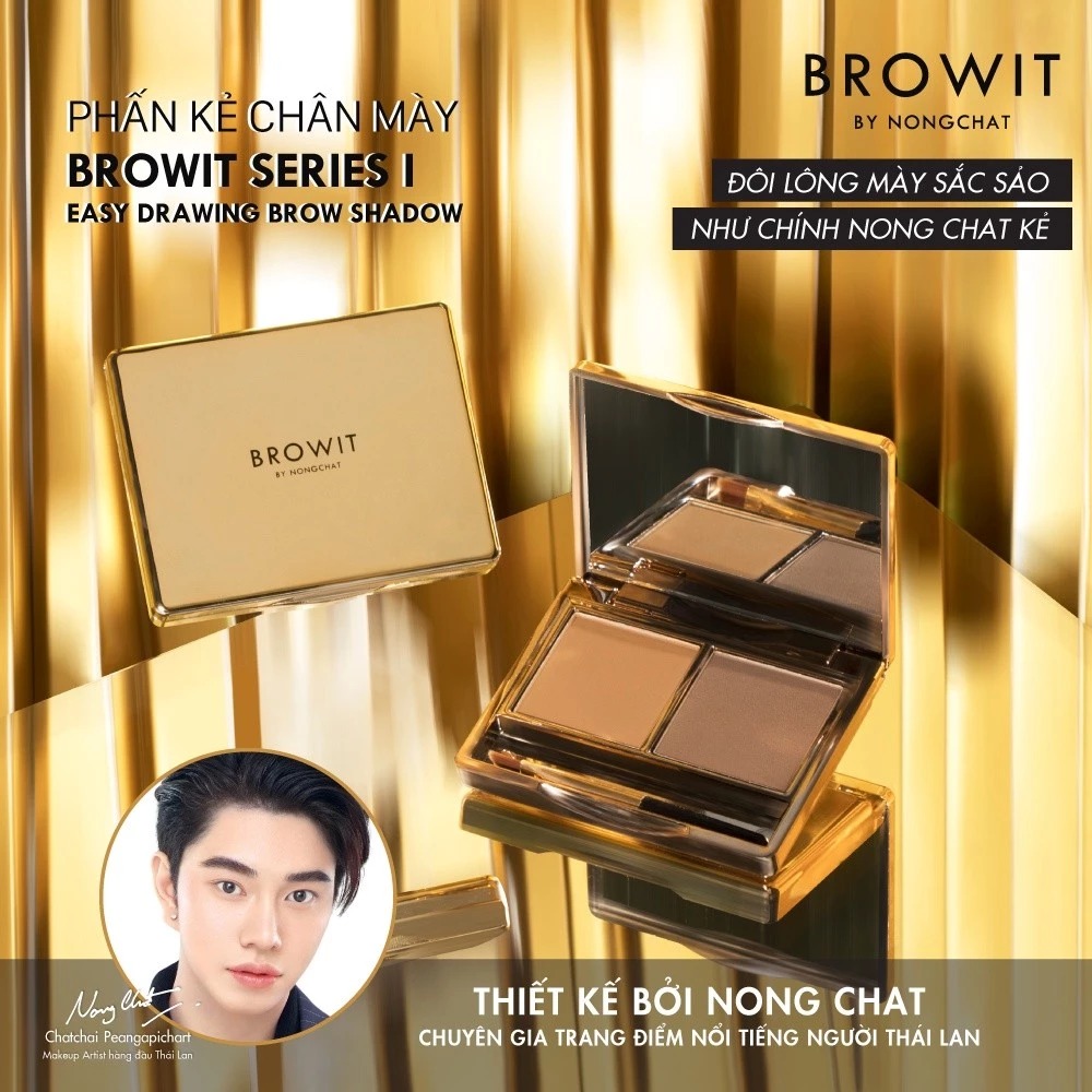 Phấn Kẻ Chân Mày Browit Series I Easy Drawing Brow Shadow 4g