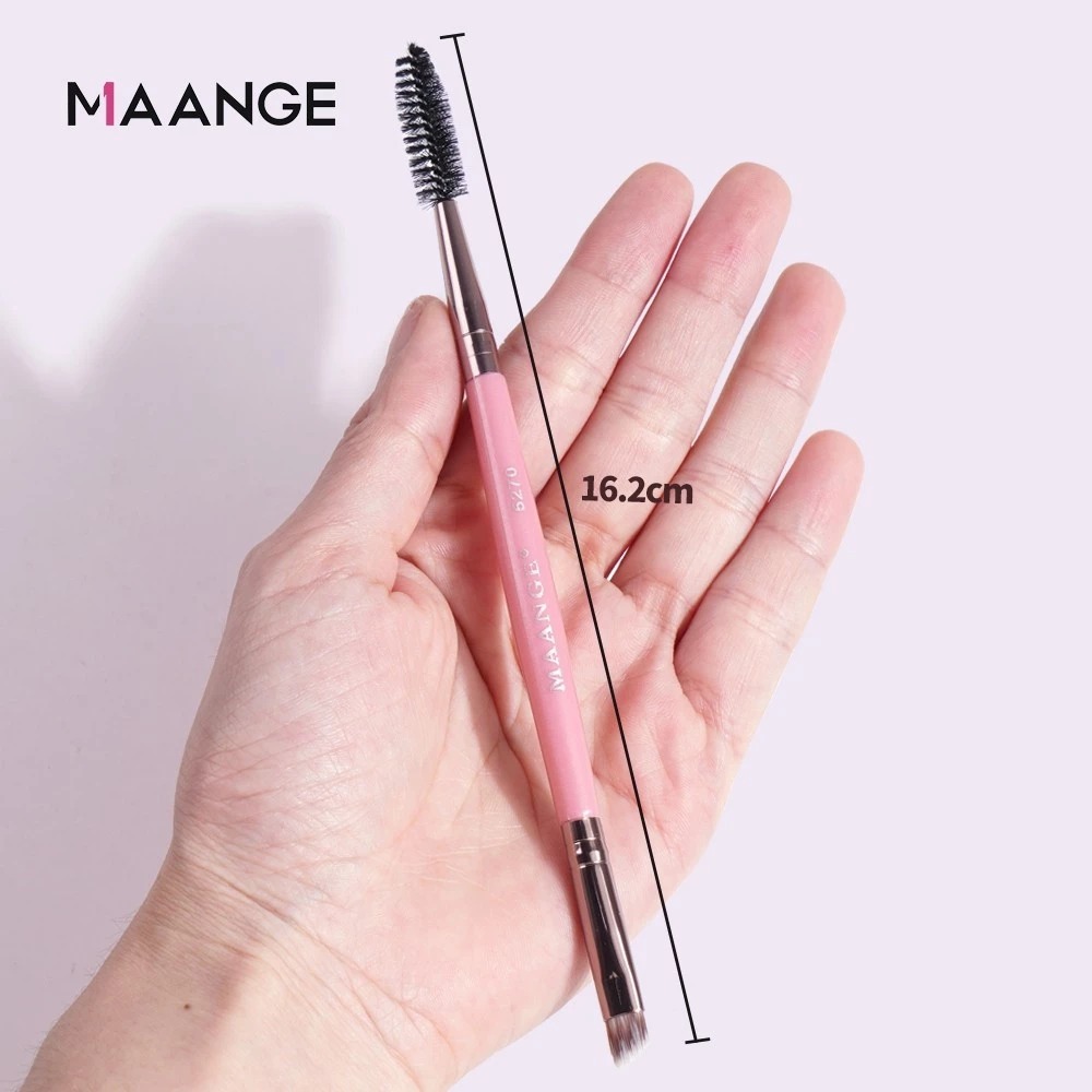MAANGE - Bộ 2 Cọ Lông Mày - Lông Mi Hai Đầu 5270