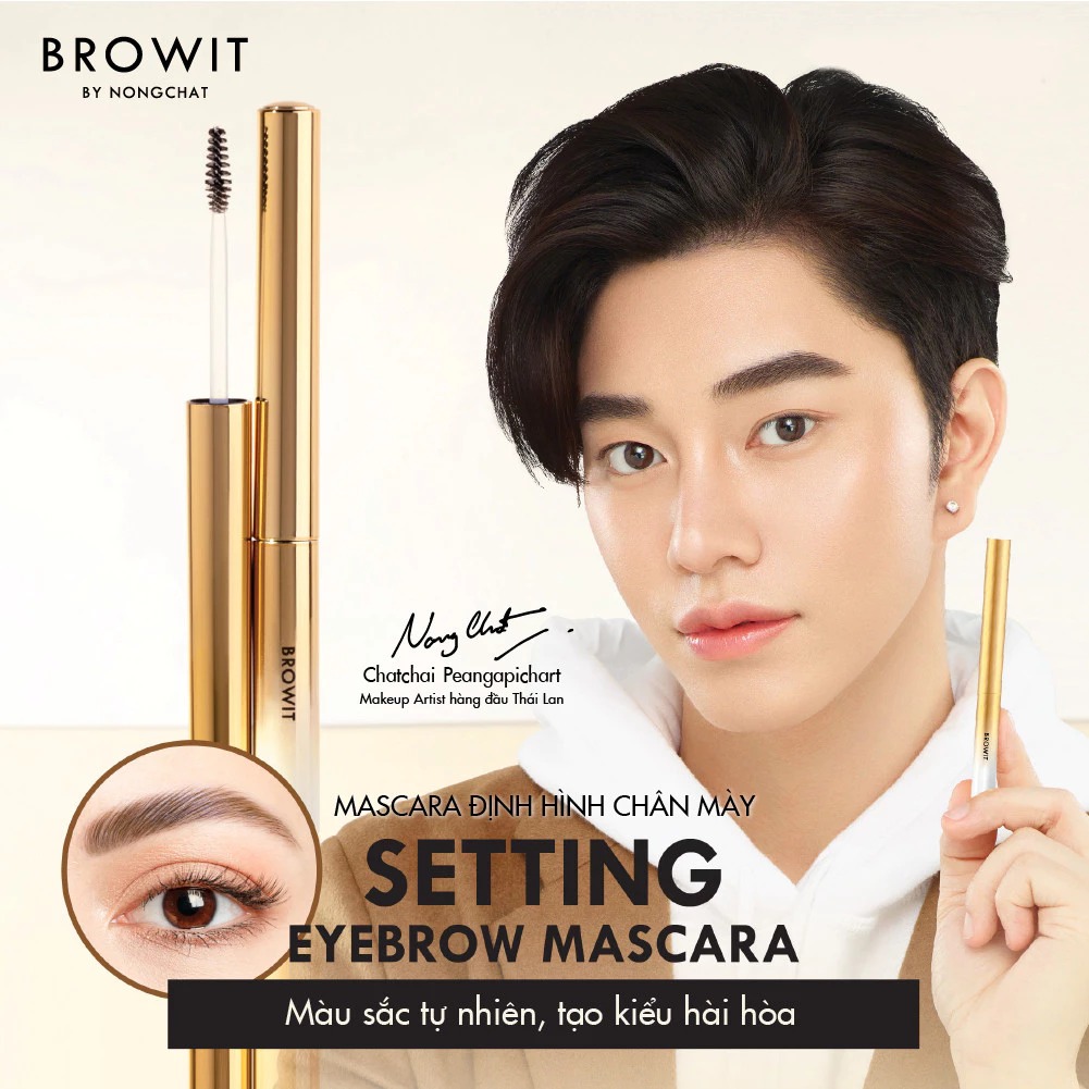 Mascara Định Hình Chân Mày Browit Setting Eyebrow Mascara 2g