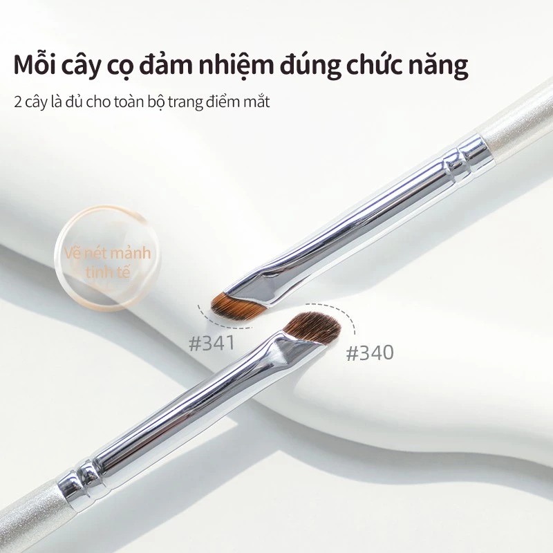 Cọ Kẻ Mắt Nhỏ GUOXIAONIU Rose Gold Small Eyeliner Brush #340