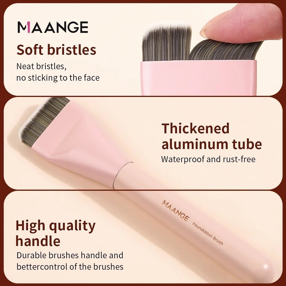 MAANGE - Cọ Tán Kem Nền Dạng Lông Đầu Dẹt 51580