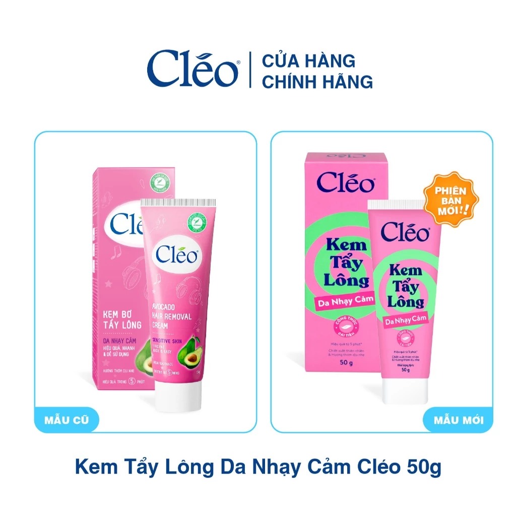 Kem Tẩy Lông CLEO Hair Removal Cream