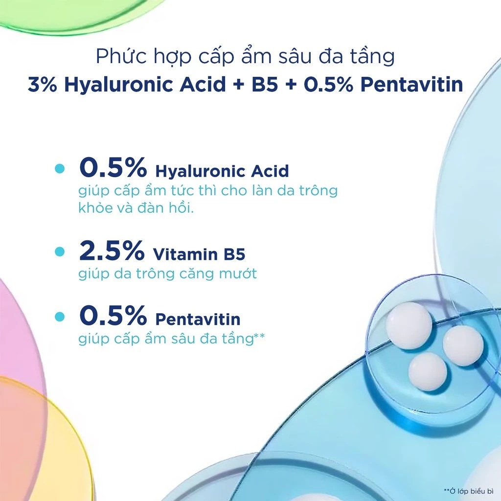 Serum Tinh Chất Dưỡng Cấp Ẩm Sâu Đa Tầng Simple Hyaluronic Acid & B5 Serum 30ml