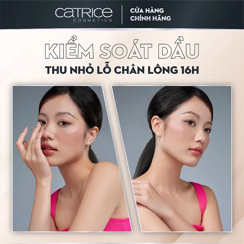 Xịt Khóa Nền Kiềm Dầu, Giữ Ẩm, Căng Bóng, Lâu Trôi Catrice Fixing Spray 50ml