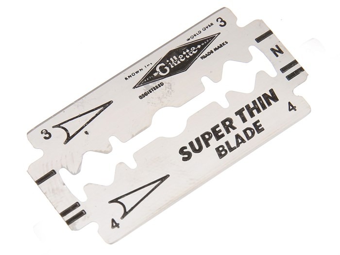 Lưỡi Lam Gillette Super Thin Platinum - Hộp 5 Cái