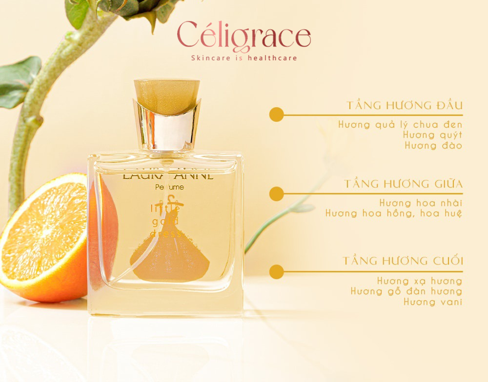Nước Hoa Nữ Gennie Laura Anne Little Dress 50ml