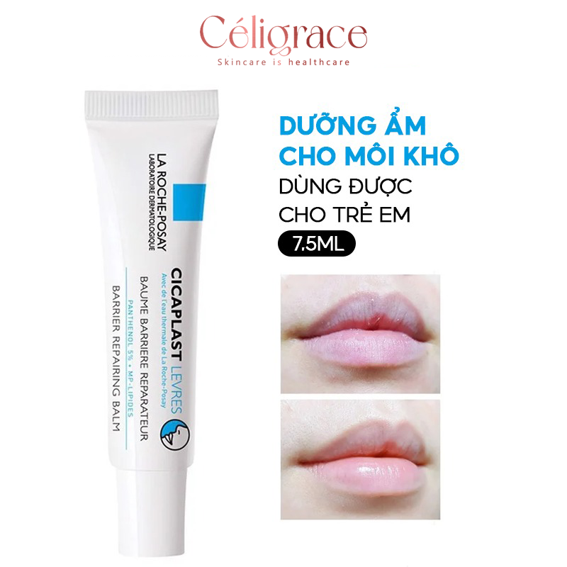[SPECSAL24] Son Dưỡng La Roche-Posay Phục Hồi Độ Ẩm, Bảo Vệ Môi Cicaplast Lips 7.5ml