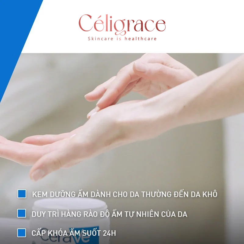 Kem Dưỡng CeraVe Cho Da Khô Đến Rất Khô Moisturising Cream