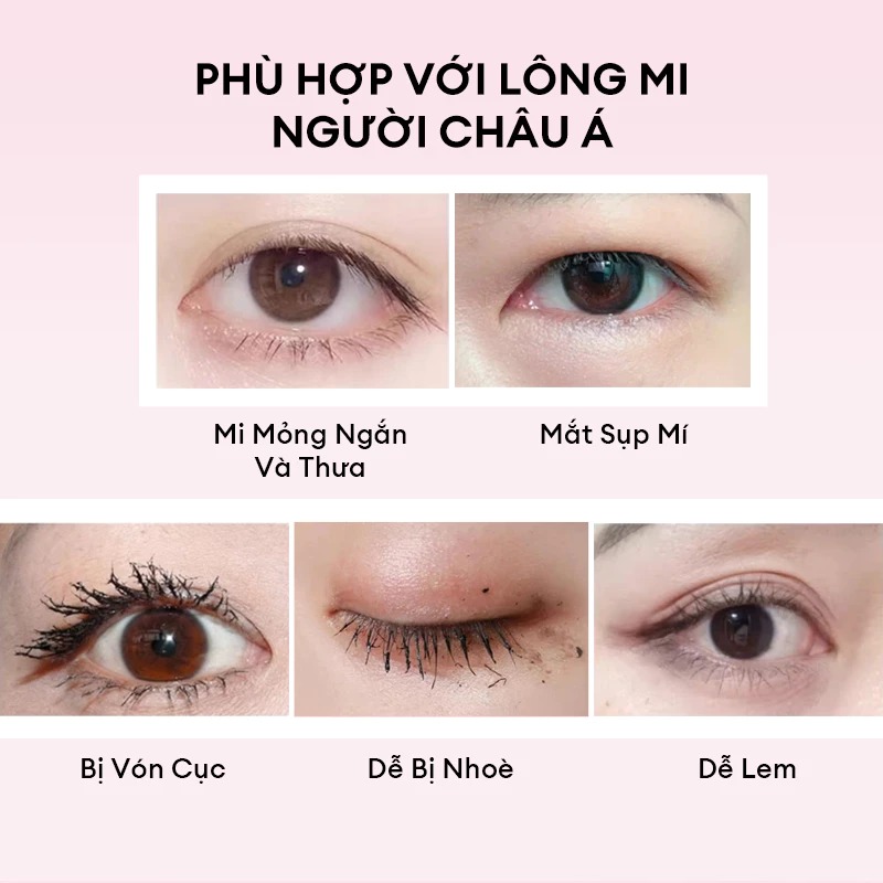 Mascara Colorkey Giúp Mi Dài & Cong Tự Nhiên
