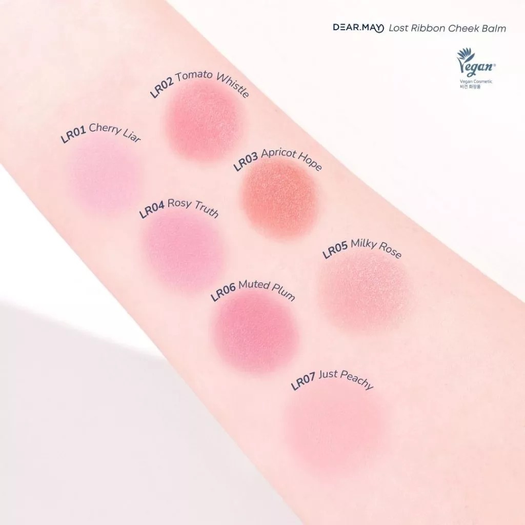 Má Hồng Dạng Kem Dearmay Thuần Chay Lost Ribbon Cheek Balm 4g