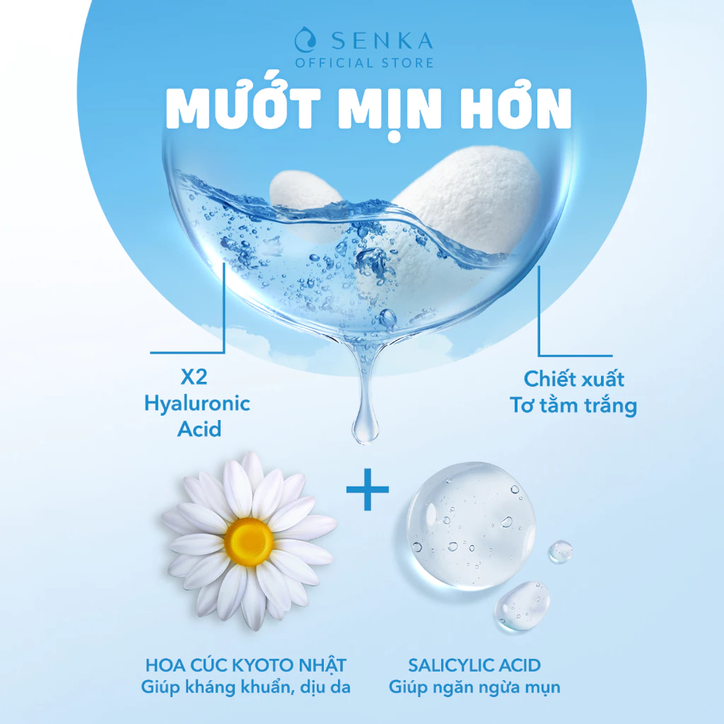 Nước Tẩy Trang Senka Ngăn Ngừa Mụn All Clear Water Acne Care 230ml