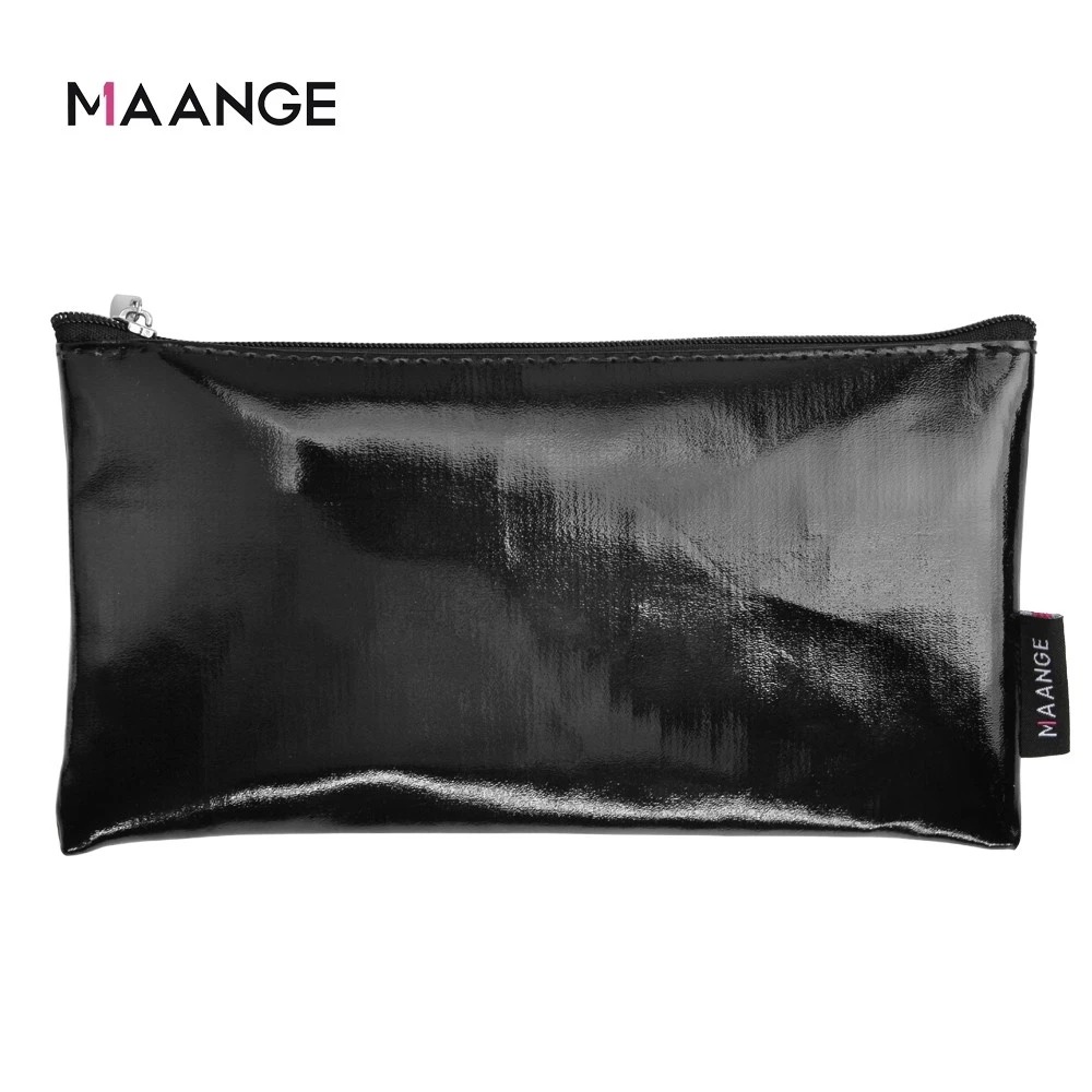 MAANGE - Túi Đựng Cọ Trang Điểm Không Thấm Nước Chất Liệu PU 0117
