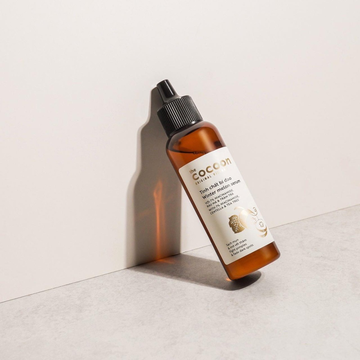 Serum Cocoon Hỗ Trợ Giảm Mụn, Làm Mờ Vết Thâm Xuất Bí Đao Winter Melon Serum N7 70ml