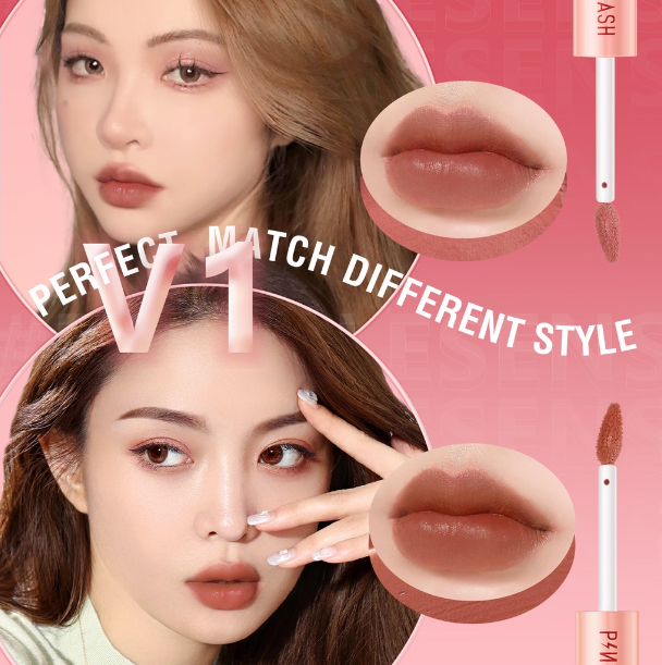 Son Kem Tint Lì PINKFLASH 2 Đầu Duo Lip Gloss PF-L13 1.3g*2