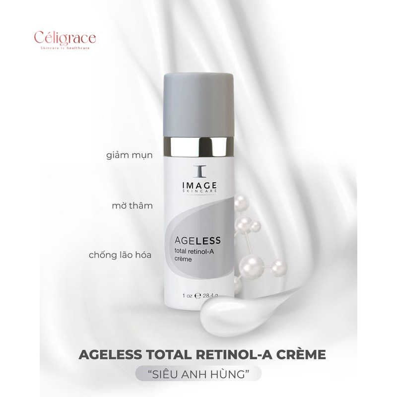 Kem Dưỡng IMAGE Trắng Da Chống Lão hóa Image Ageless Total Retinol-A Creme 28.4g