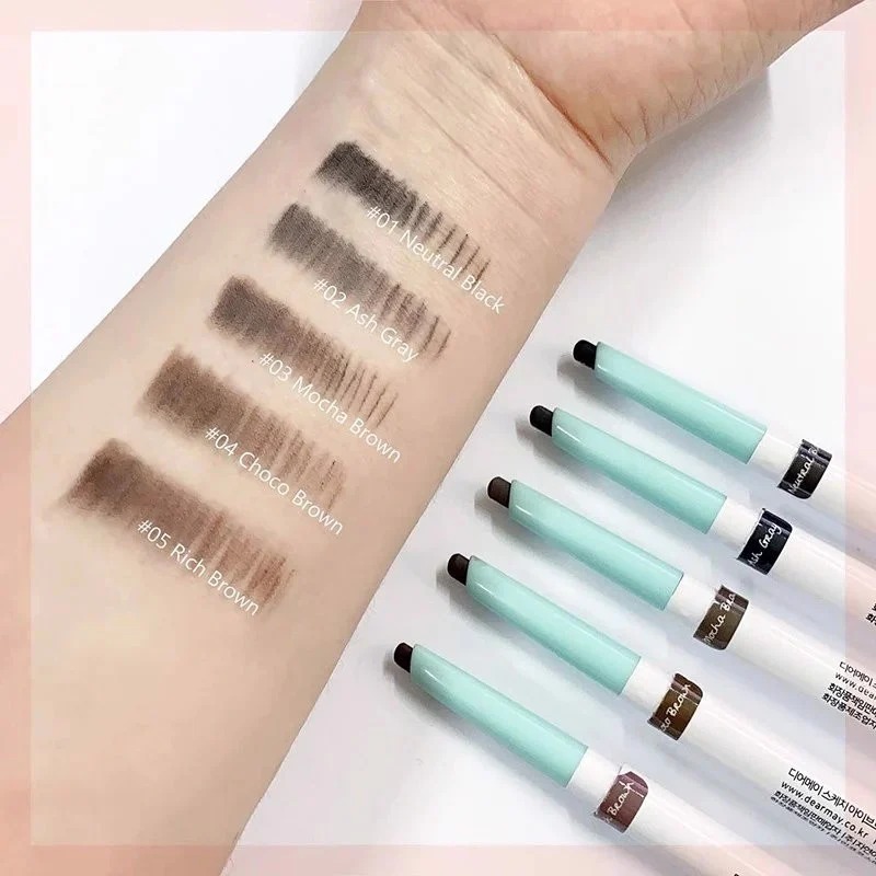 [Mẫu Mới 2024] Chì Kẻ Mày Dearmay Đầu Mảnh The Chic Eyebrow Pencil 0.3g