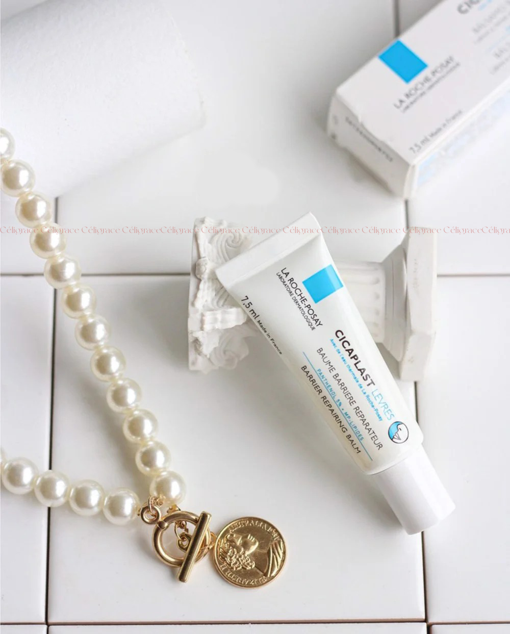 [SPECSAL24] Son Dưỡng La Roche-Posay Phục Hồi Độ Ẩm, Bảo Vệ Môi Cicaplast Lips 7.5ml