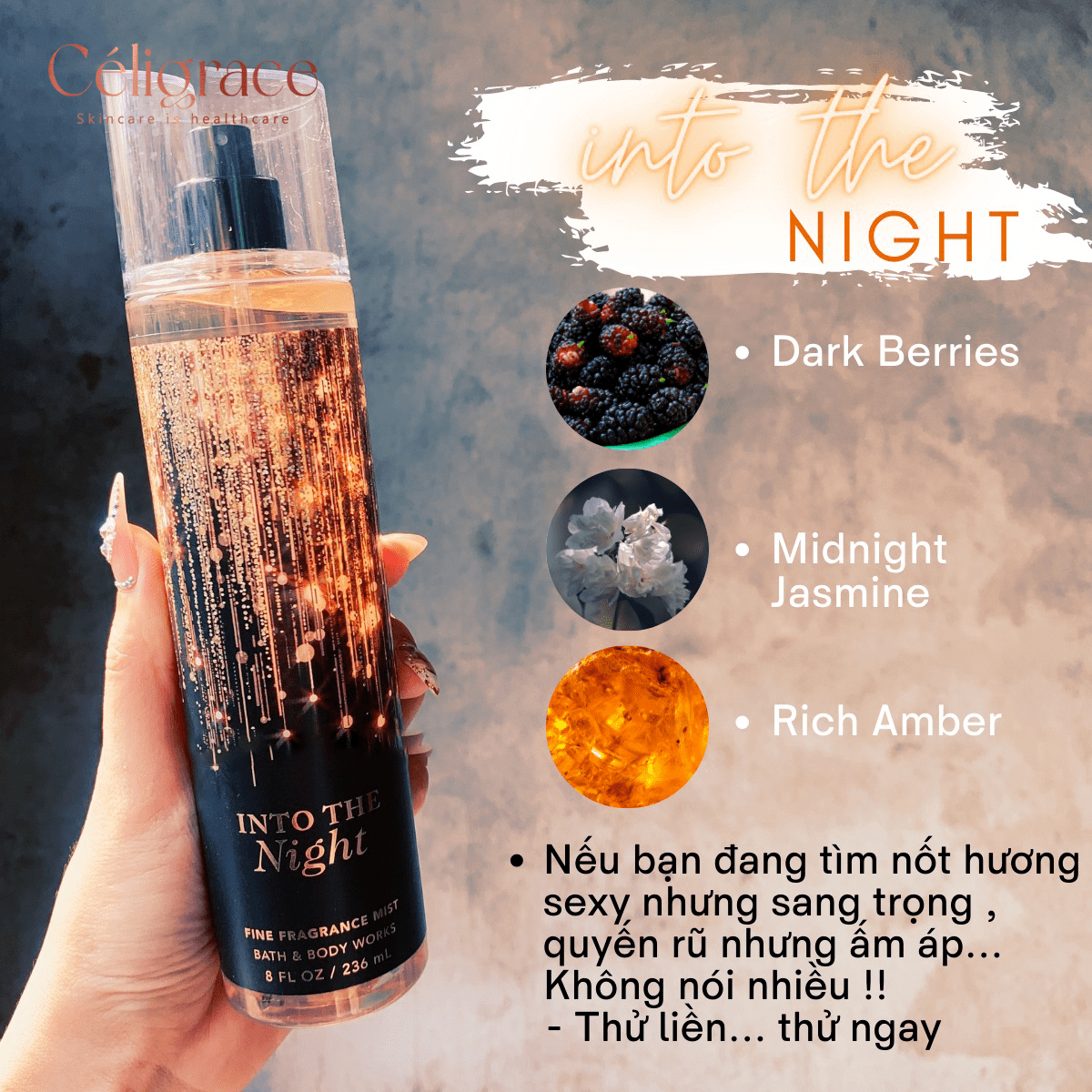 Xịt Thơm Bath & Body Works 236ml