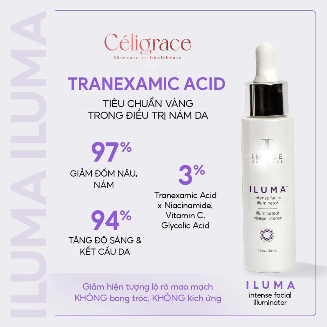 [CLESAL2401 - DATE 07/2024] Serum IMAGE Mờ Nám Trắng Da Iluma Intense Facial Illuminator 30ml