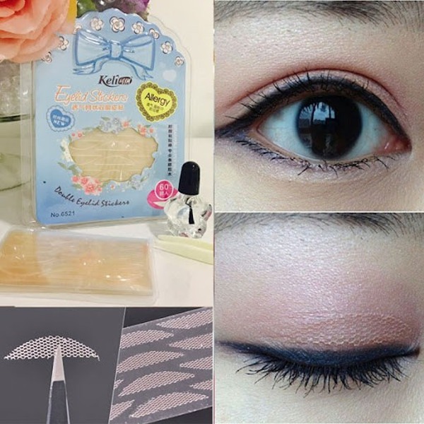 Dán Mí Lưới Keli Allergy Eyelid Sticker (60 Miếng)