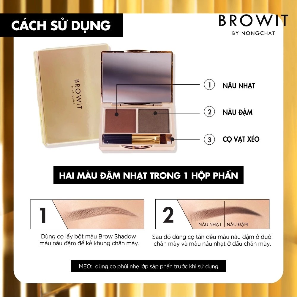 Phấn Kẻ Chân Mày Browit Series I Easy Drawing Brow Shadow 4g