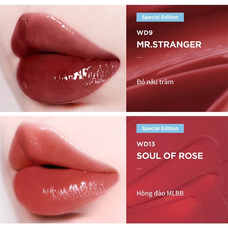 [New Dew] Son Tint Bóng Merzy Dạng Thạch, Bền Màu, Lâu Trôi Merzy New Watery Dew Tint 4g