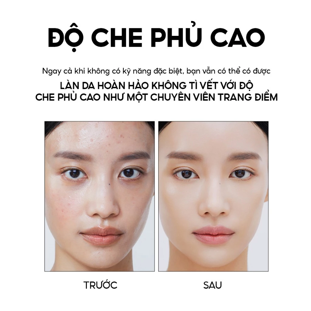 Kem Che Khuyết Điểm The Saem Có Chống Nắng Hàn Quốc Cover Perfection Tip Concealer SPF28/PA++ 6.5g