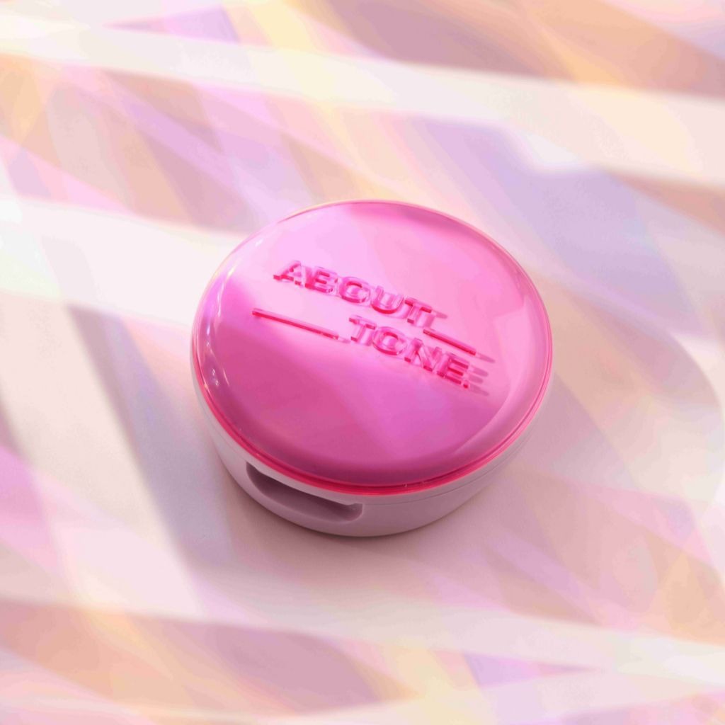 Phấn Phủ Nén Có Nhũ, Kiềm Dầu About Tone Raise Your Beauty Tone Glow 8g (Hồng)