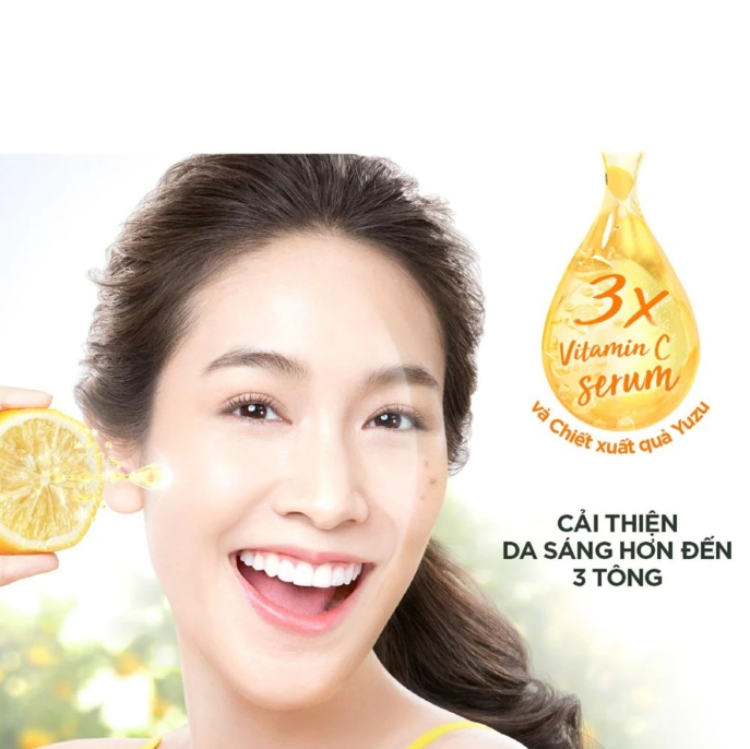 Kem Dưỡng Garnier Trắng Da Ban Ngày Light Complete Whitening Serum Cream SPF30 50ml