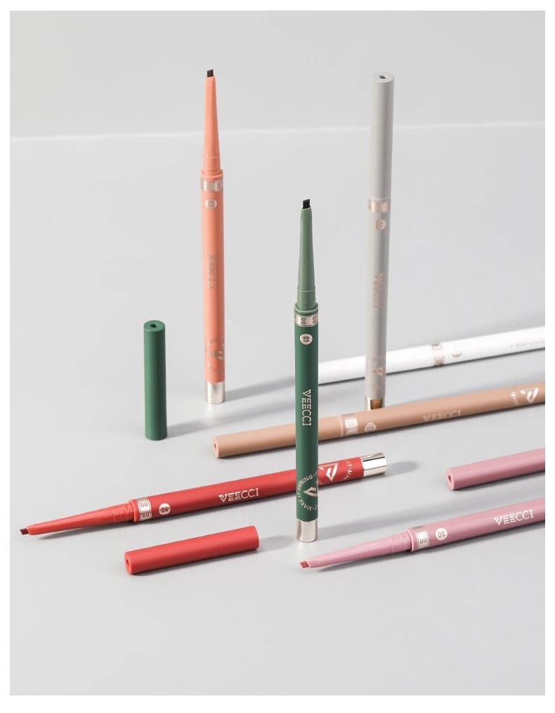 Bút Gel Kẻ Mắt VEECCI Không Thấm Nước Lâu Trôi 0.05g