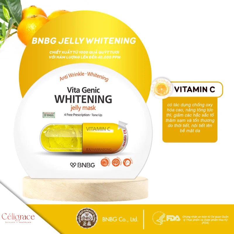 Mặt Nạ Dưỡng Da BNBG Vita Genic Jelly Mask 30ml