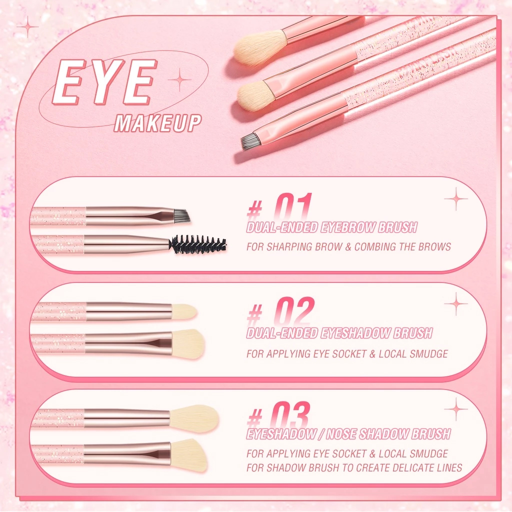 Cọ Trang Điểm PINKFLASH Chuyên Dụng