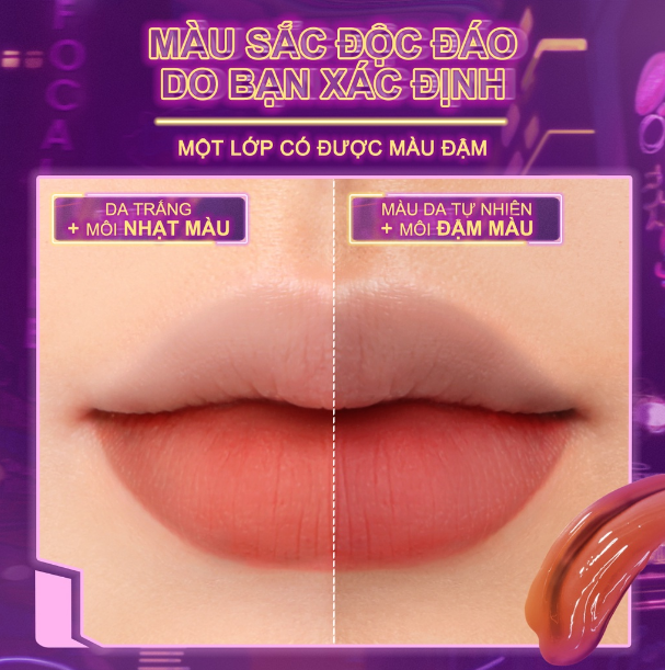 Son Kem Lì FOCALLURE Thế Hệ Mới Bền Màu Lâu Trôi Air Fit Matte Liquid Lipstick | FA417 2.2g