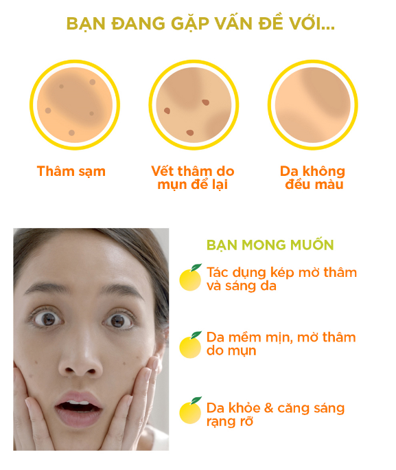 Kem Dưỡng Garnier Trắng Da Ban Ngày Light Complete Whitening Serum Cream SPF30 50ml