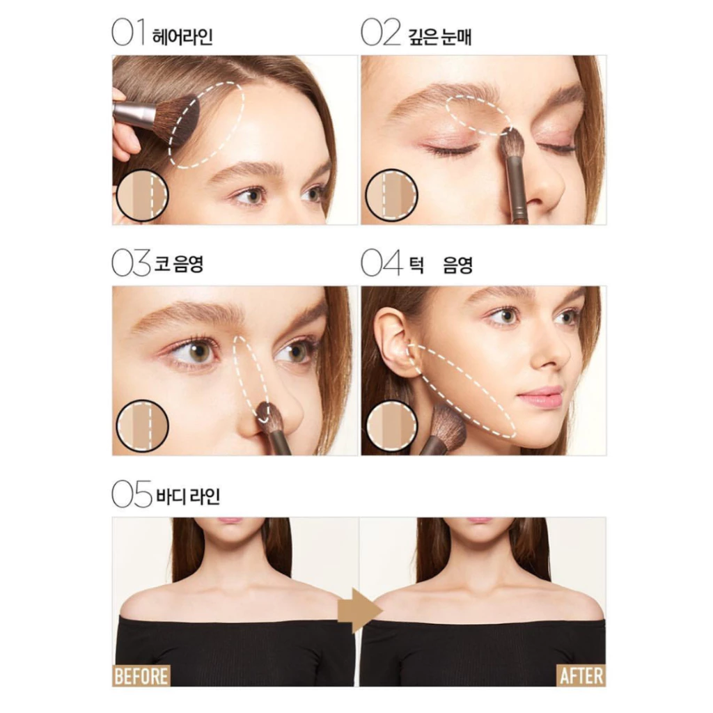 Phấn Tạo Khối 3 Màu Too Cool For School Art Class By Rodin Shading 9.5g