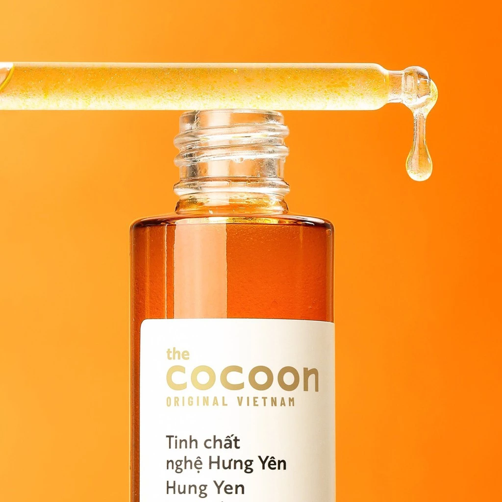 Tinh Chất Cocoon Dưỡng Trắng Da Chiết Xuất Từ Nghệ Hưng Yên Hung Yen Turmeric Serum 30ml