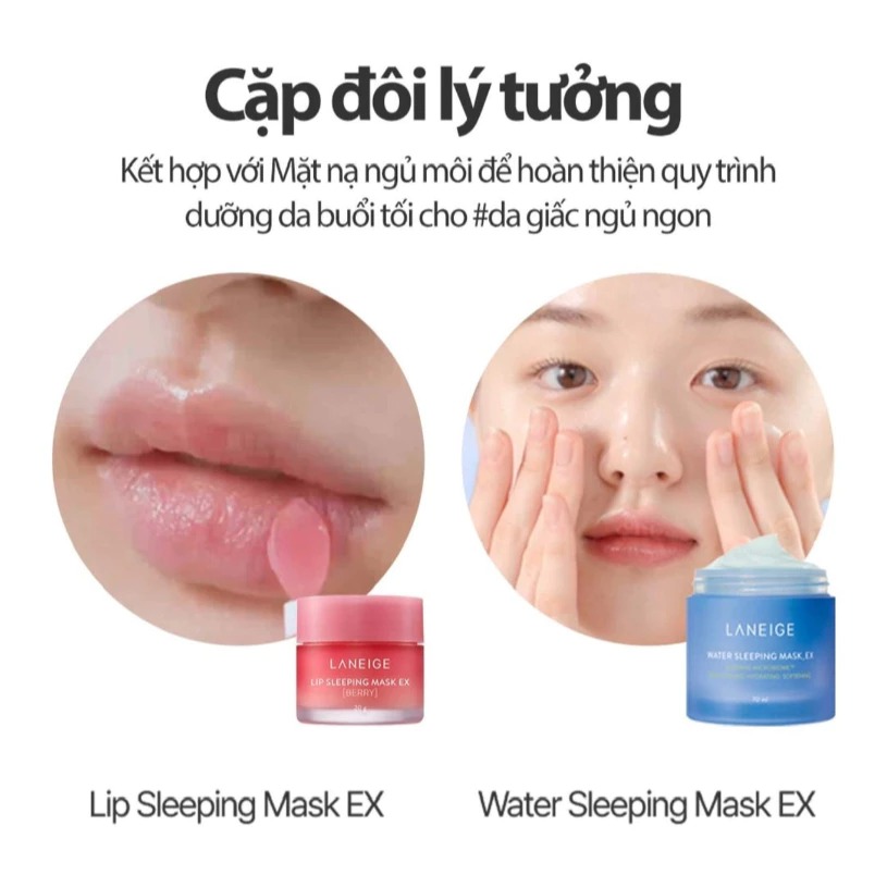 Mặt Nạ Ngủ Cho Môi LANEIGE Lip Sleeping Mask EX