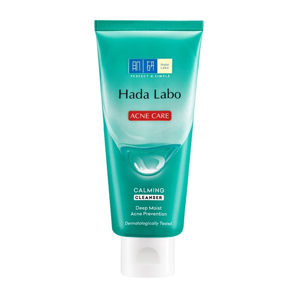 Kem Rửa Mặt Hada Labo Cho Da Mụn Và Nhạy Cảm Acne Care Calming Cleanser 80g