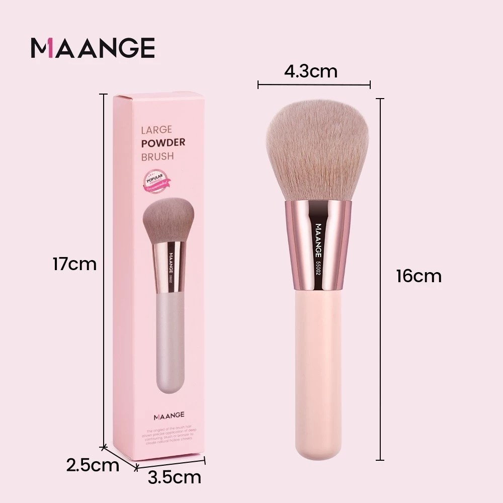 MAANGE - Cọ Phấn Phủ - Má Hồng Chuyên Nghiệp Pink Edition 55002