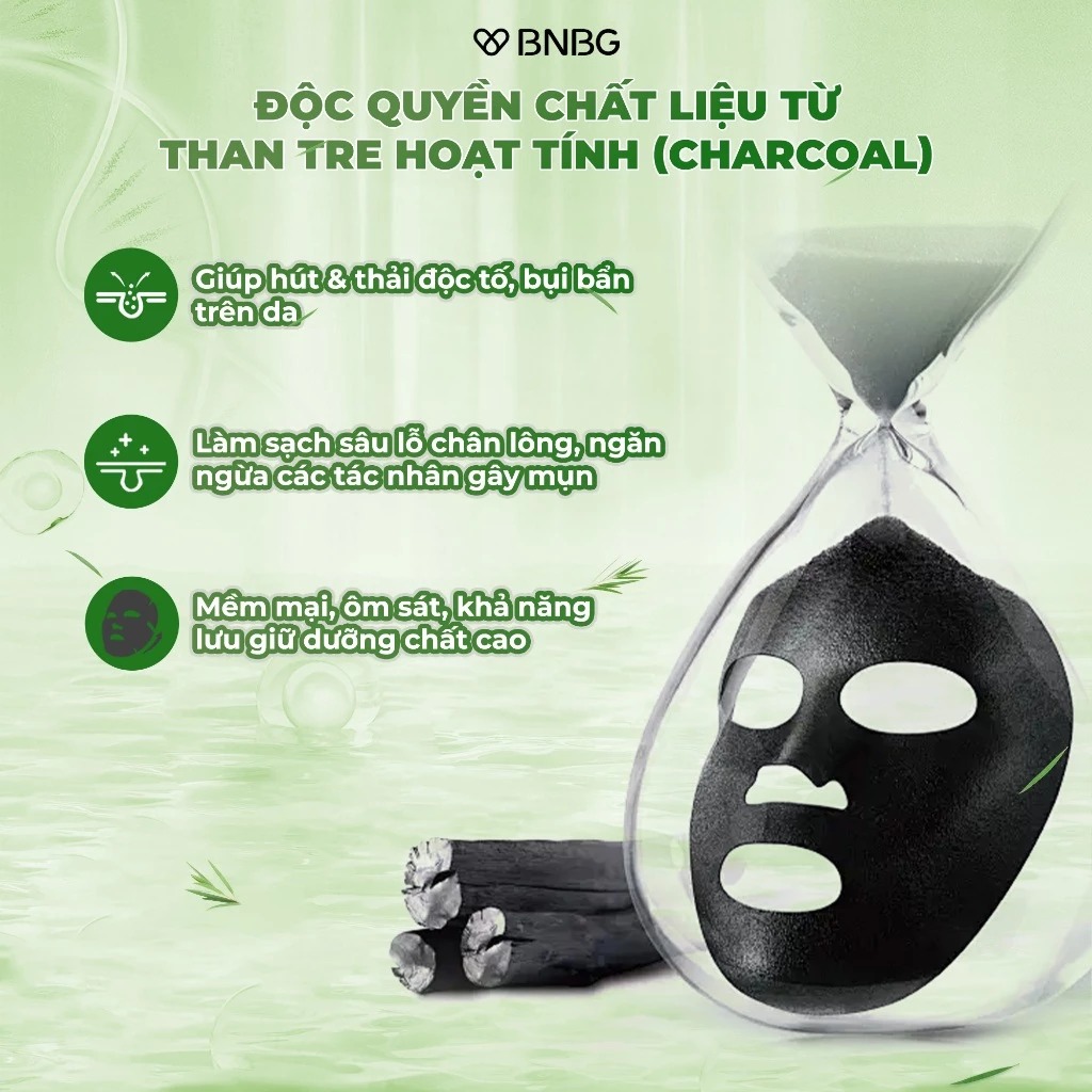 Mặt Nạ Miếng BNBG Thanh Lọc Da, Hỗ Trợ Giảm Mụn Chiết Xuất Tràm Trà Vita Tea Tree Healing Face Mask Pack 30ml