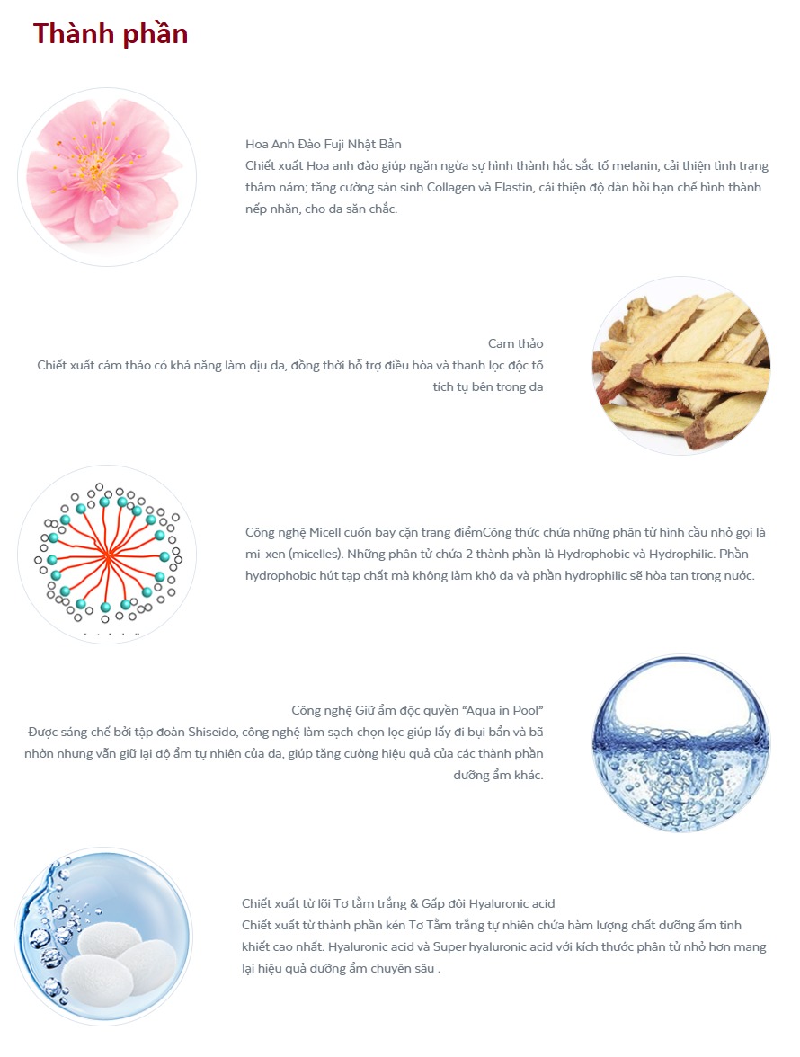 Nước Tẩy Trang Senka Cấp Ẩm, Dưỡng Sáng Da All Clear Water Micellar Formula Bright 230ml (Hồng)