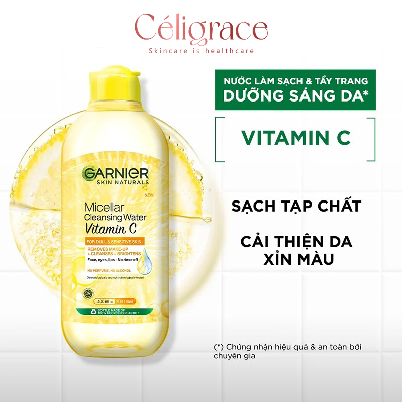 Nước Tẩy Trang Garnier Micellar Cleansing Water 400ml