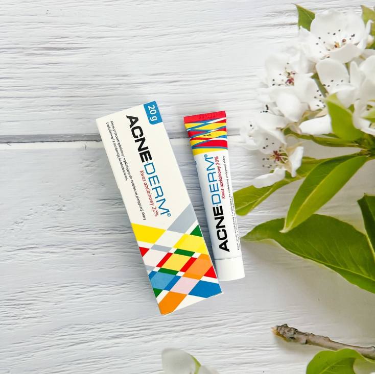 Kem Trị Mụn, Mờ Thâm Acne-Derm Kwas Azelainowy 20% 20g