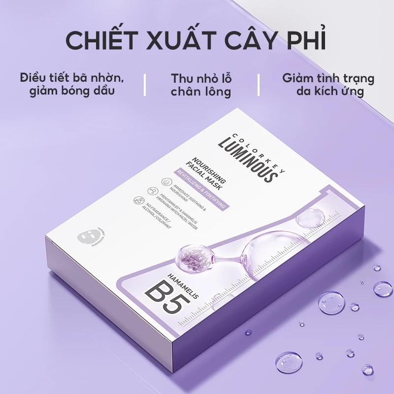 Mặt Nạ Colorkey Luminous B5 Facial Mask Hydrating 25ml