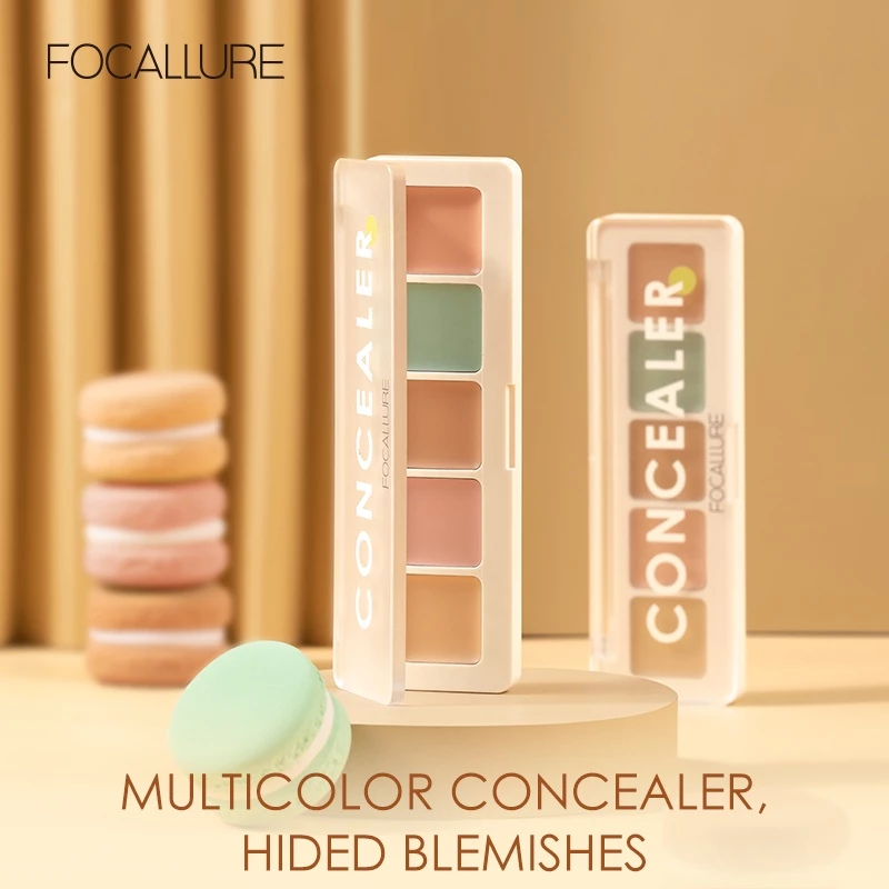 Bảng Màu Che Khuyết Điểm 5 Ô FOCALLURE FA172 01 - 4.3G