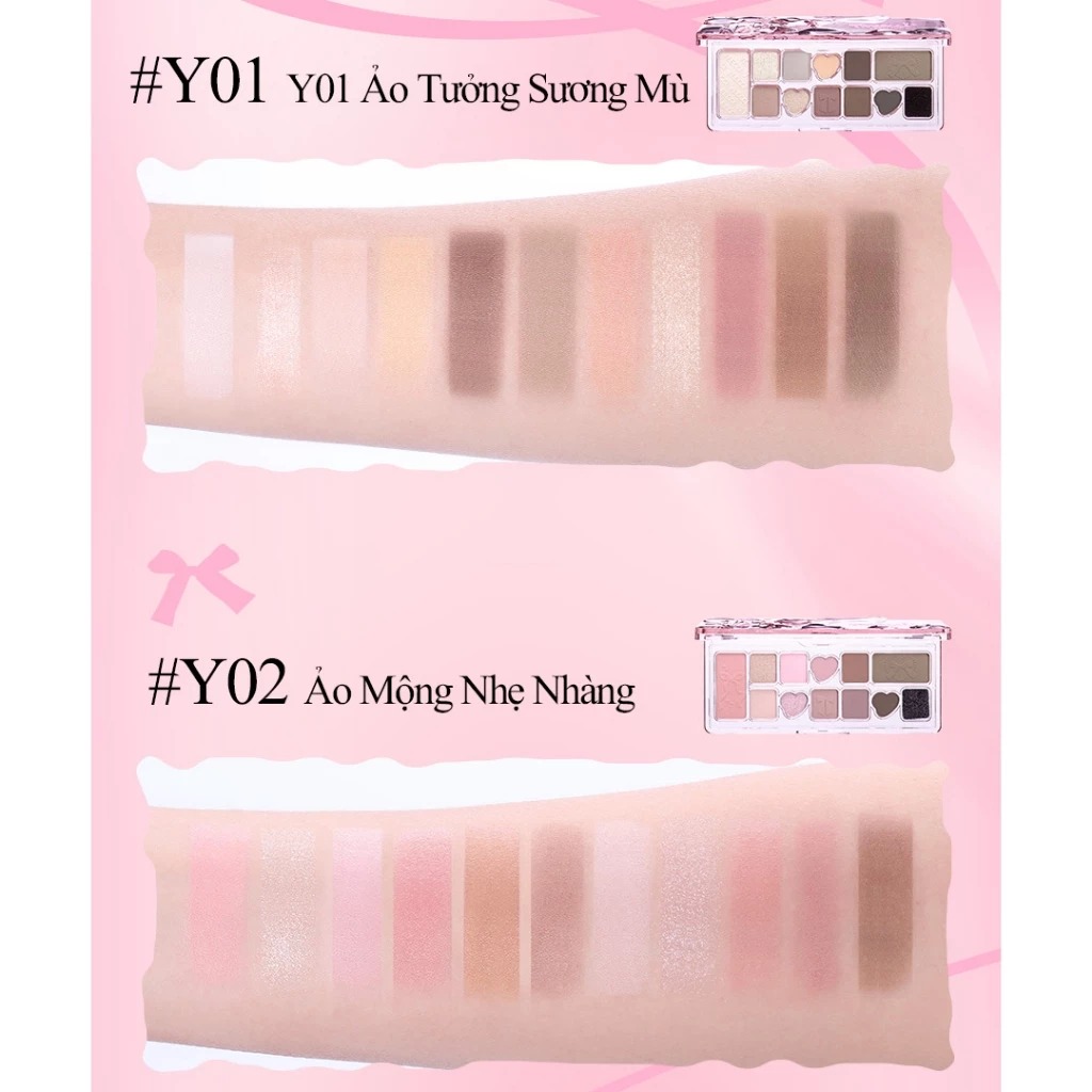 Bảng Phấn Mắt 11 Ô VEECCI 9.3g