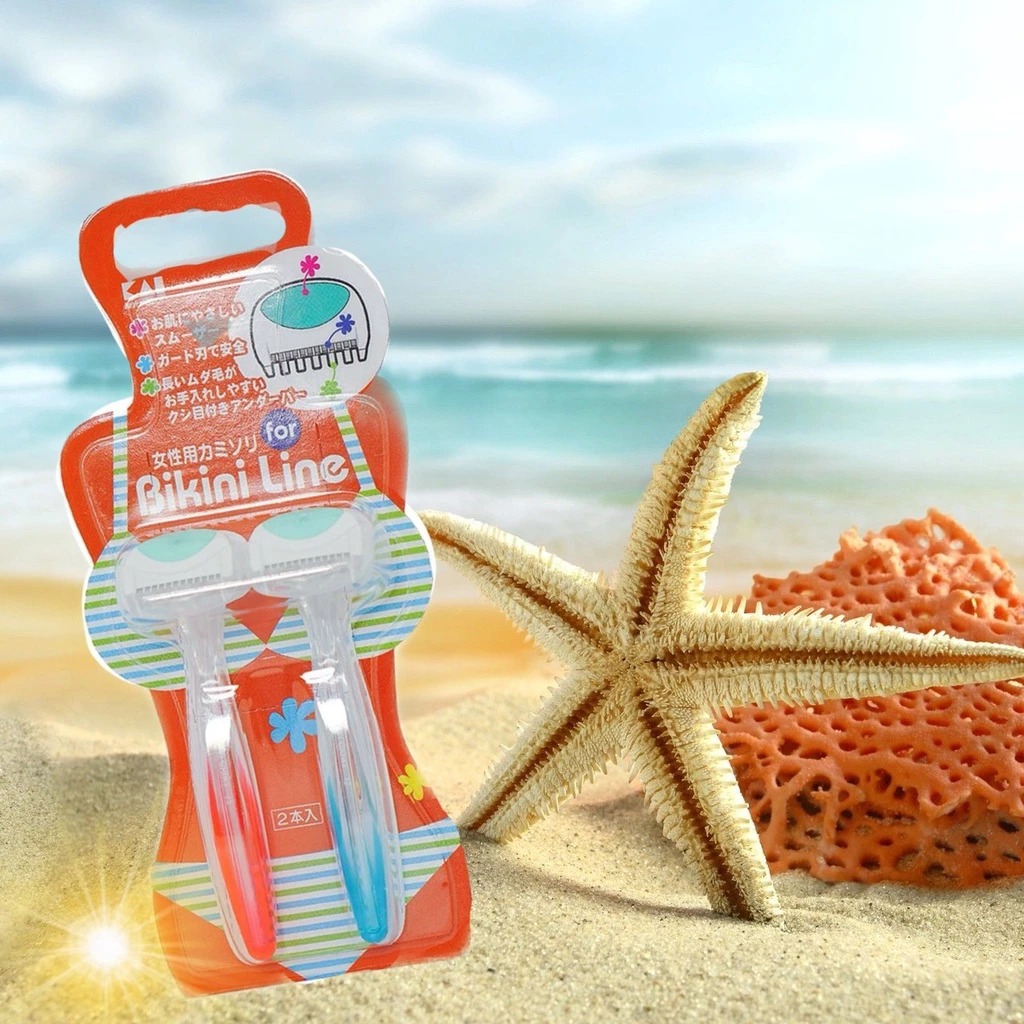 [Set 2 Dao Cạo] Dao Cạo KAI Vùng Bikini Thân Nhựa Bikini Line Razor