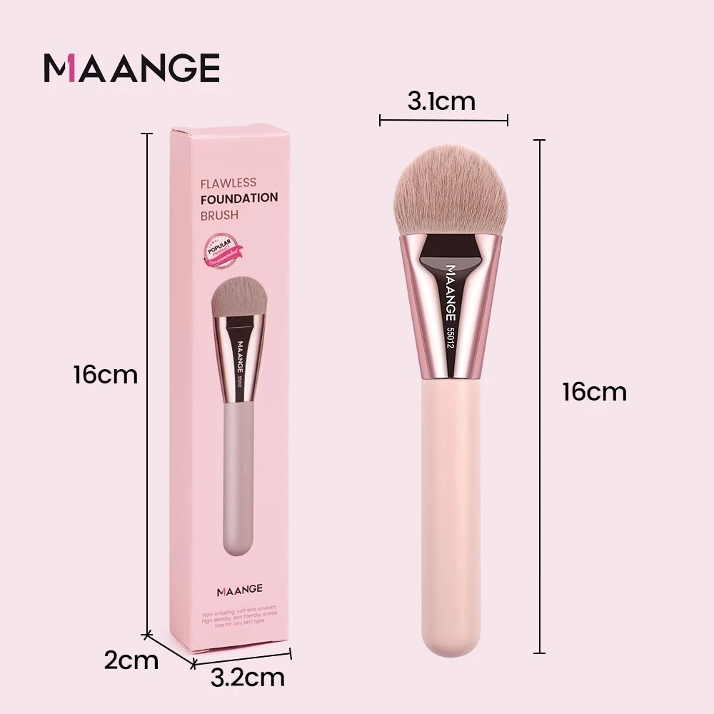 MAANGE - Cọ Tán Nền Chuyên Nghiệp Pink Edition 55012