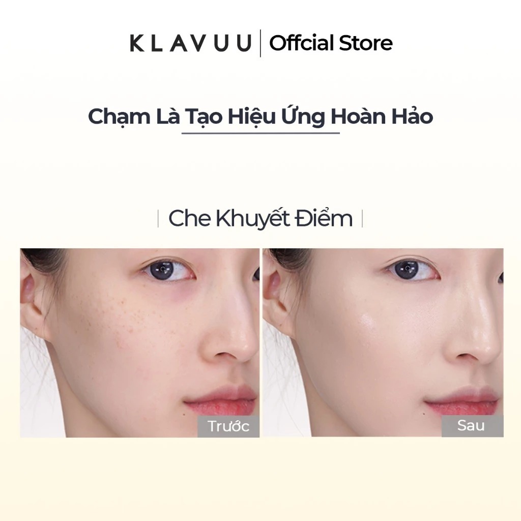 Phấn Nước Che Phủ Hoàn Hảo KLAVUU Urban Pearlsation High Coverage Tension Cushion Ex SPF50+ PA++++ 12g
